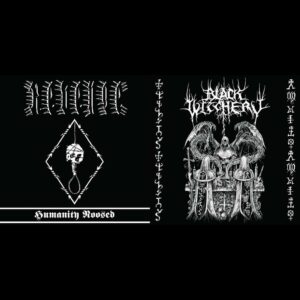 REVENGE / BLACK WITCHERY</br><i>Holocaustic Death March To …</i></br>LP</br>Black