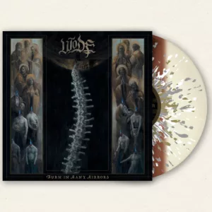 WODE</br><i>Burn In Many Mirrors</i></br>LP</br>Bone / Brown / Bone Stripes W/ Gold / Silver / White Splatter