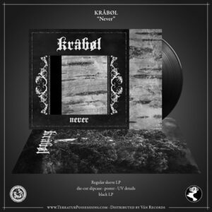 KRABOL </br><i>Never</i></br> LP </br>Black, With Slipcase