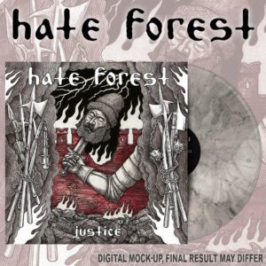 HATE FOREST </br><i>Justice</i></br> LP </br>Marble