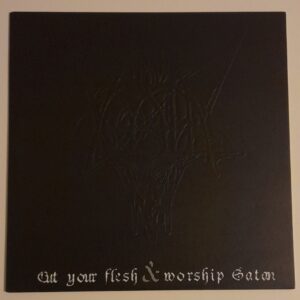 ANTAEUS </br><i>Cut Your Flesh & Worship Satan</i></br> LP </br>Black