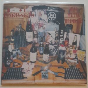 BARBATOS </br><i>War Metal Drinkers</i></br> 7'EP </br>Black