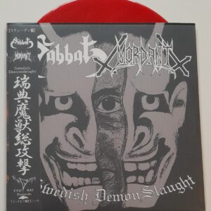 SABBAT / MORDANT </br><i>Swedish Demonslaught</i></br> 7'EP </br>Red