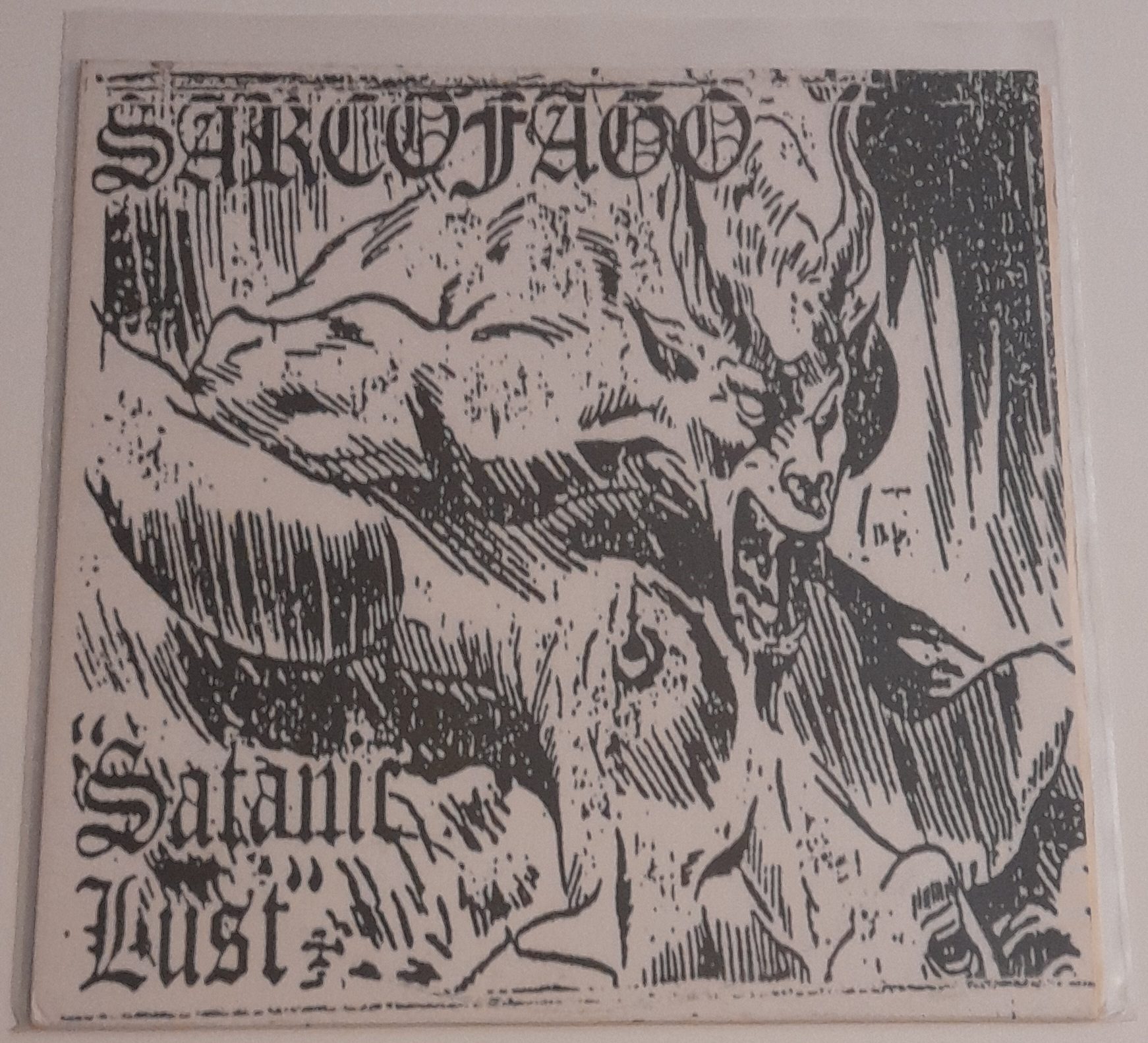 SARCOFAGO Satanic Lust LP Black - NoEvDia