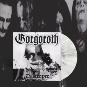 GORGOROTH </br><i>Destroyer</i></br> LP </br>White And Black Marbled