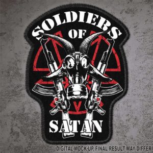 IMPALED NAZARENE </br><i>Soldiers Of Satan</i></br> PATCH </br>Woven