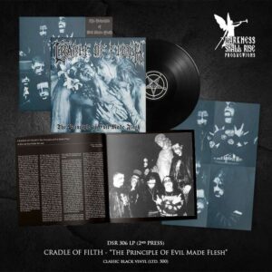 CRADLE OF FILTH </br><i>The Principle Of Evil Made Flesh</i></br> LP </br>Black