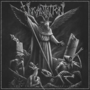 INCANTATION </br><i>Upon The Throne Of Apocalypse</i></br> LP </br>Black Ice, Silver & White Splatter