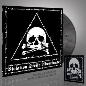 REVENGE </br><i>Violation.Strife.Abominate</i></br> GATEFOLD LP </br>Silver & Black Marble