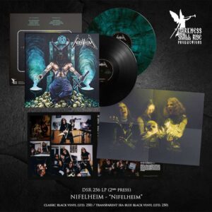NIFELHEIM </br><i>Nifelheim (2Nd Pressing)</i></br> LP </br>Transparent Sea Blue Black Marble Vinyl