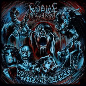 CARDIAC ARREST </br><i>Vortex Of Violence</i></br> LP </br>Black