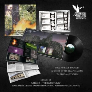 ABIGOR </br><i>Verwüstung...</i></br> LP black