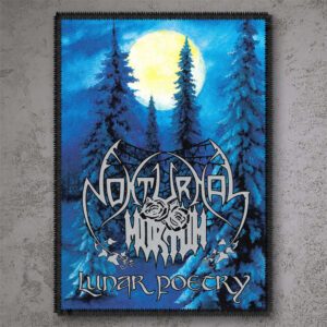 NOKTURNAL MORTUM </br><i>Lunar Poetry</i></br> PATCH </br>Woven