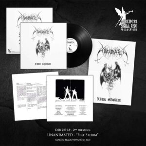 UNANIMATED </br><i>Fire Storm</i></br> MLP </br>2Nd Pressing