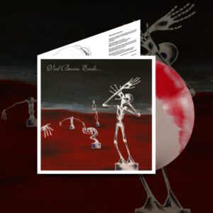 VED BUENS ENDE... </br><i>Written In Waters</i></br> DLP </br>Transparent Red / Grey Swirl Vinyl