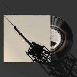 BLOOD ABSCISSION </br><i>Ii</i></br> LP </br>Clear W/ Black "Ripple Effect"