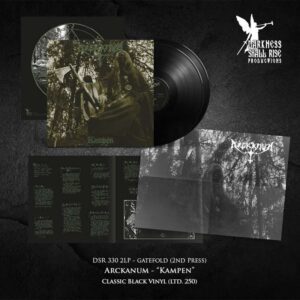 ARCKANUM </br><i>Kampen</i></br> DLP </br>Black, 2Nd Pressing