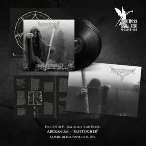 ARCKANUM </br><i>Kostogher</i></br> DLP </br>Black, 2Nd Pressing
