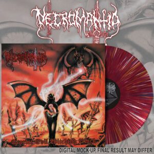 NECROMANTIA </br><i>Scarlet Evil Witching Black</i></br> LP </br>Book, Cherry