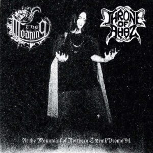 THE MOANING / THRONE OF AHAZ </br><i>In The Mountains Of Northern Storms - Promo '94</i></br> CD